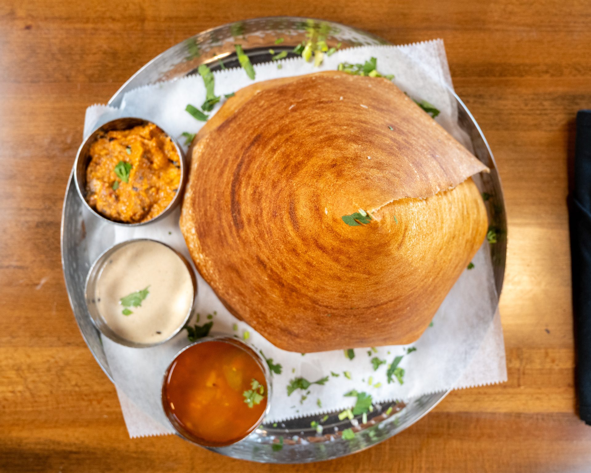 Tuesday Chaat, Wednesday 3Pack Biryani, Thursday Dosa